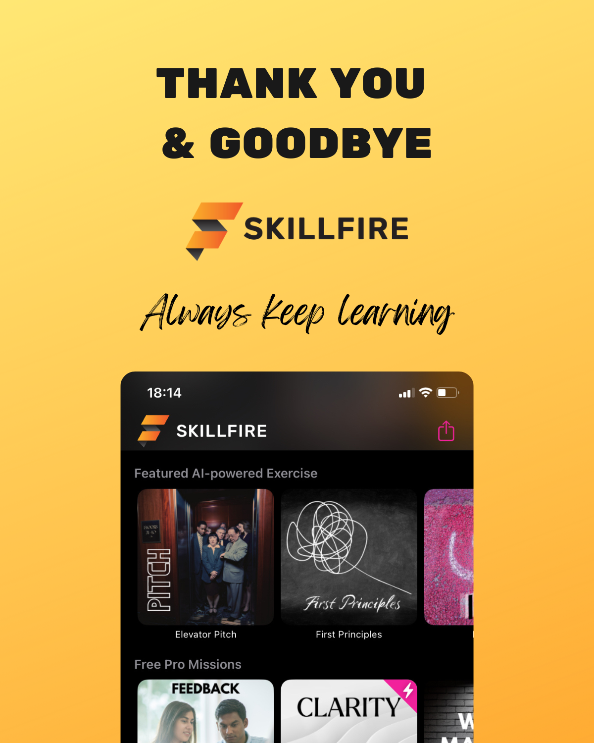 Skillfire Closing